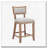 26.5" Upholstered Counter Height Bar Stools-309265736
