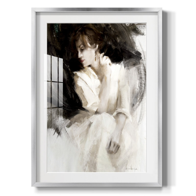 Siesta Key -Gallery Wrapped Canvas, Silver