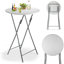 Metal Base Dining Table