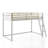 Audreena Twin Metal Platform Loft Bed-62441610