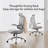 M59as Ergonomic Office Chair With 3d Lifting Armrests, Double Back, Adaptive Dynamic Lumbar Support-103723061-103723062