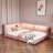 Upholstered Daybed With Usb Ports And Led Light Strips-448182297-448182303