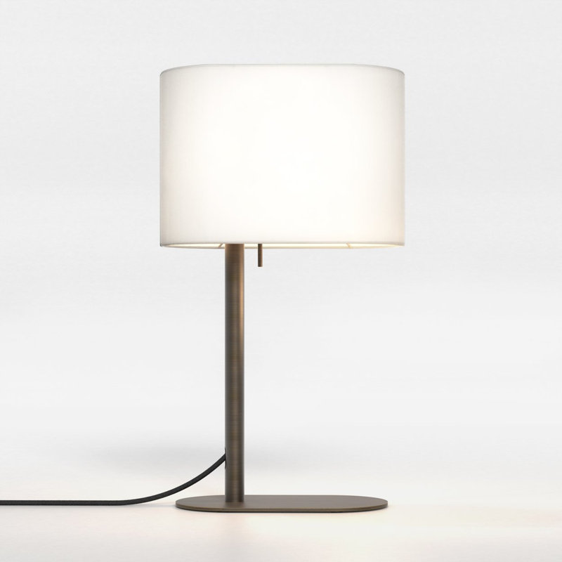 Venn Standard Lamp, Bronze, White