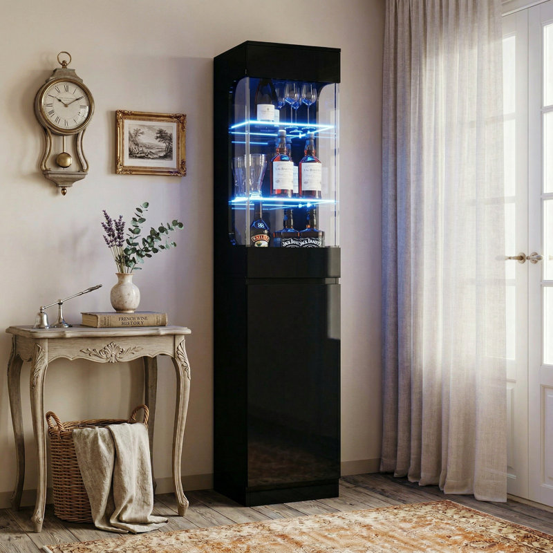 Bar moderne avec lumières DEL