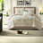 Oversized Cotton Bedding Set For Coastal Comfort, Cal King