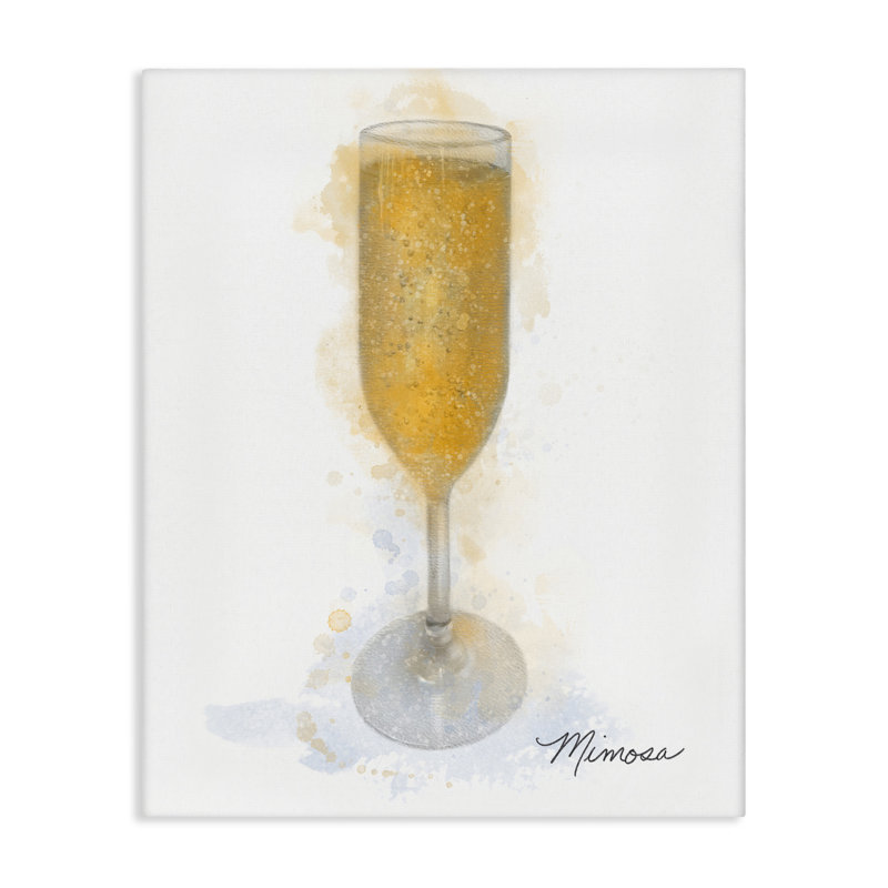 Toile de verre Mimosa brillante, design par Matthew Piotrowicz, H 48 po x l 36 po