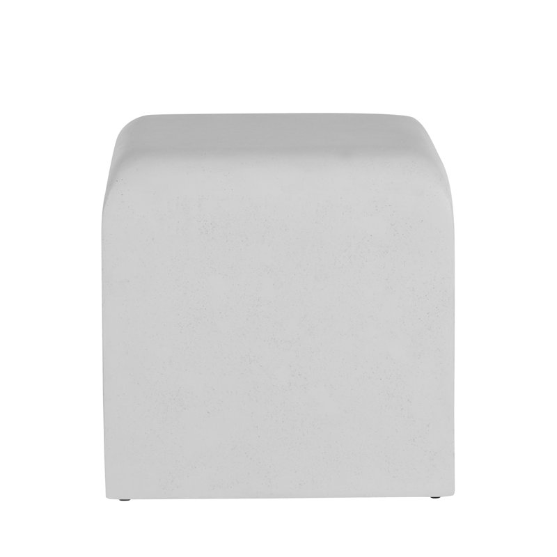 Faux Stone Decorative Stool, Natural Stone