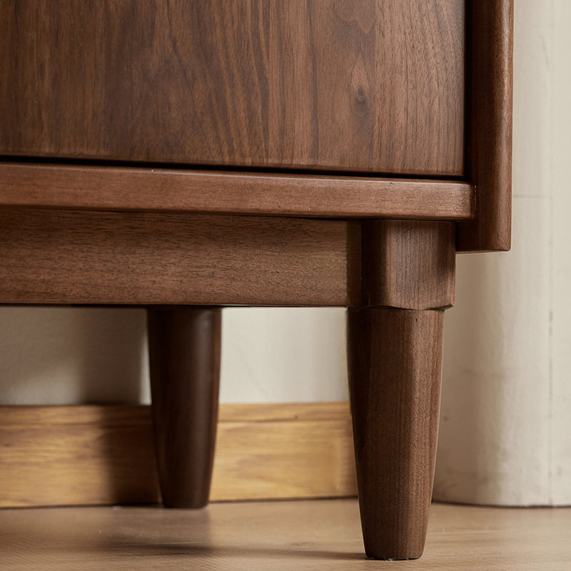 Armoire d'appoint en bois de luxe rétro
