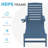 Grzedzinska Reclining Outdoor Lounge Adirondack Chair-1990471274
