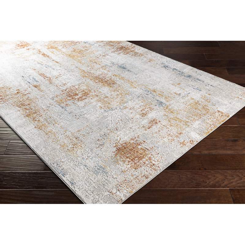Tapis crème / taupe Waterfront, Rectangle 7 pi 10 po x 10 pi