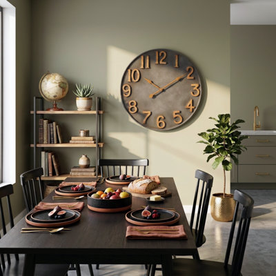 McKibben 30" Metal Wall Clock