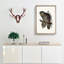 Powerful Owl by Elizabeth Gould - Picture Frame Painting Print-55601768-55601769