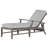 Croquet Teak Chaise Without Wheel - Oyster-70063431-70191766-70192658
