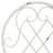 Craciuna 2 - Person Metal Patio Dining Set with Round Table-108818109