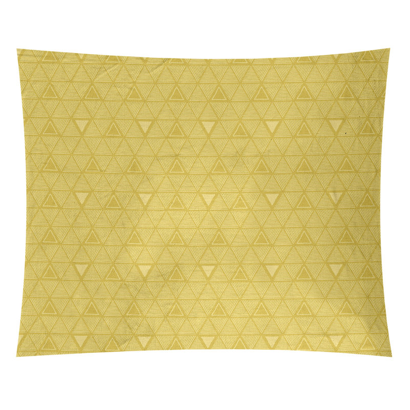 Tapisserie, H 68 po x l 80 po, Jaune foncé