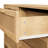 Arc Shaped Corner Cabinet - 6 Drawers, Practical Natural Finish For Any Room-1667524062