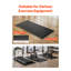Tapis de tapis roulant pour tapis d'exercice 1/4 po d'épaisseur 30 po x 72 po