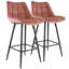 Chaise de bar 2 pièces Everly Quinn-1769812360