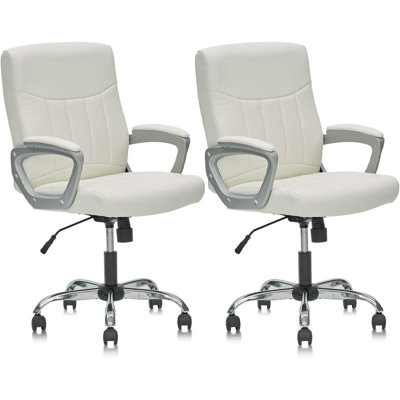 Ensemble de 2 fauteuils président Daizja