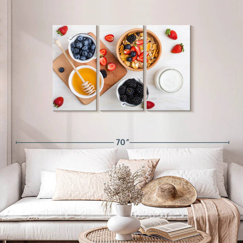 Yarlin Berry Cereal Breakfast, 28" H x 45" W