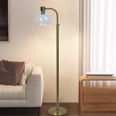 Lampe sur pied arquée 66 po Toran