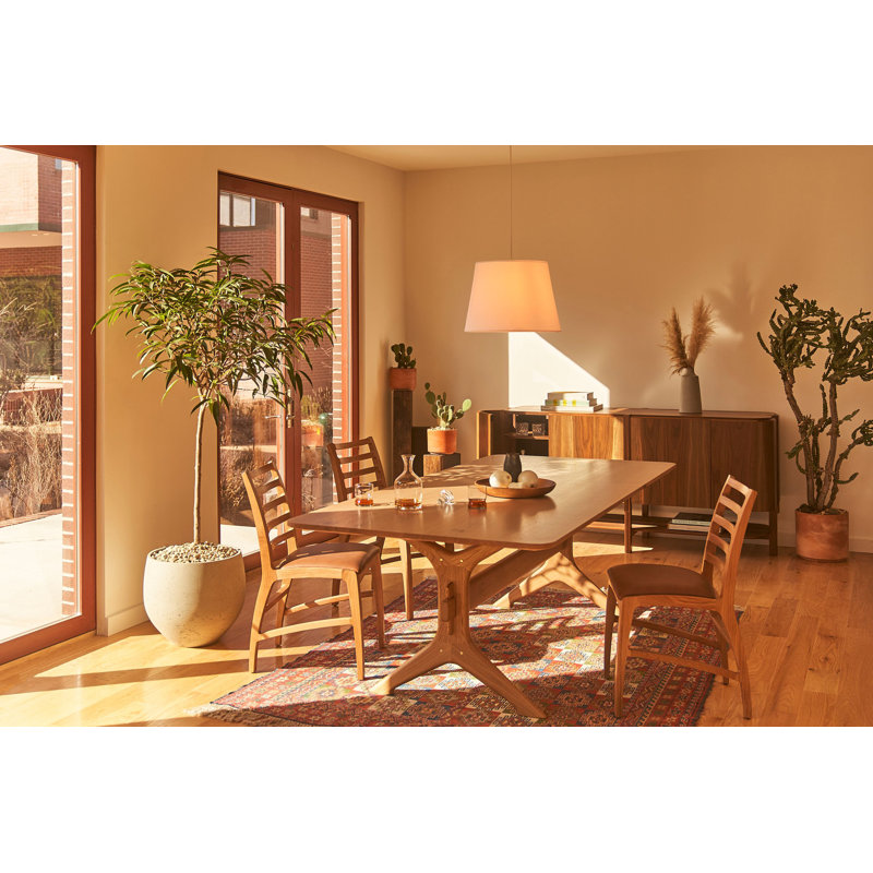 Osage Dining Table 76” In Walnut, White Oak