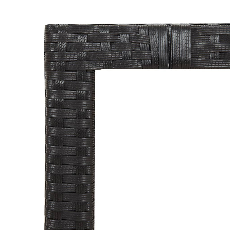 Lotonya Rectangular Wicker Outdoor Dining Table , 150cm cm W 90cm cm D