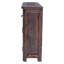 Armoire d'appoint en cuivre et bois récupéré