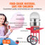 VEVOR Electric Cotton Candy Machine with Cart, 1000W Commercial Candy Floss Maker in Red Colour-106479908