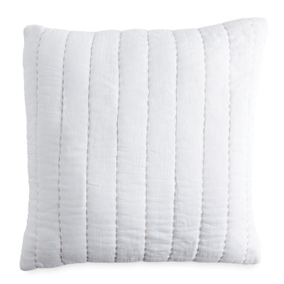 Solid Colour Cotton Throw Pillow