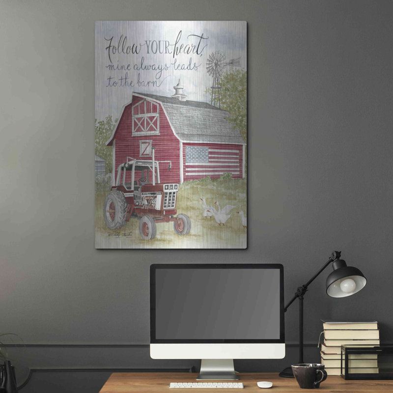 «Follow Your Heart» par Cindy Jacobs, H 36 po x l 24 po