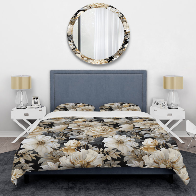 Ensemble de housse de couette Urban Victorian Chic Victorian, Housse de couette simple + 1 taie décorative stan