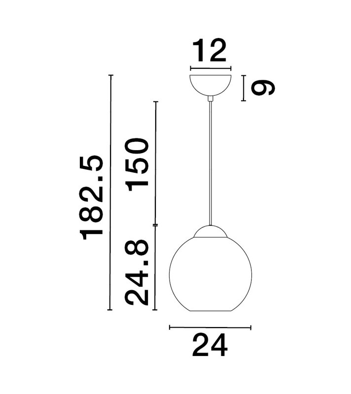 MIDORI 1 - Light Pendant, Brass Gold