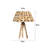 Solid Wood Tripod Table Lamp-1637436433