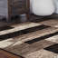Tapis 5 pi chocolat résistant aux taches-396678705