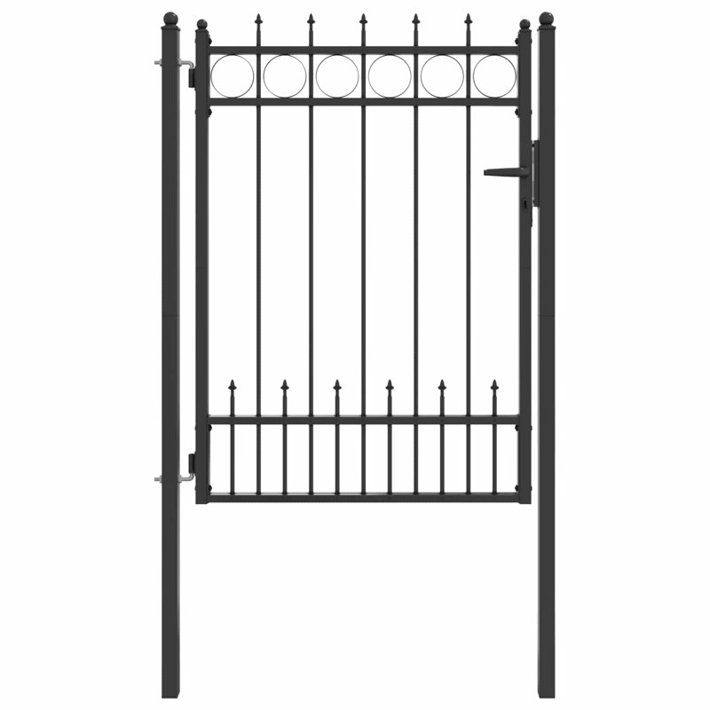 Steel Gate Fencing, 180cm H x 104cm W