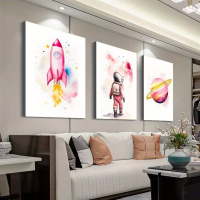 3 Piece Wrapped Canvas Wall Art