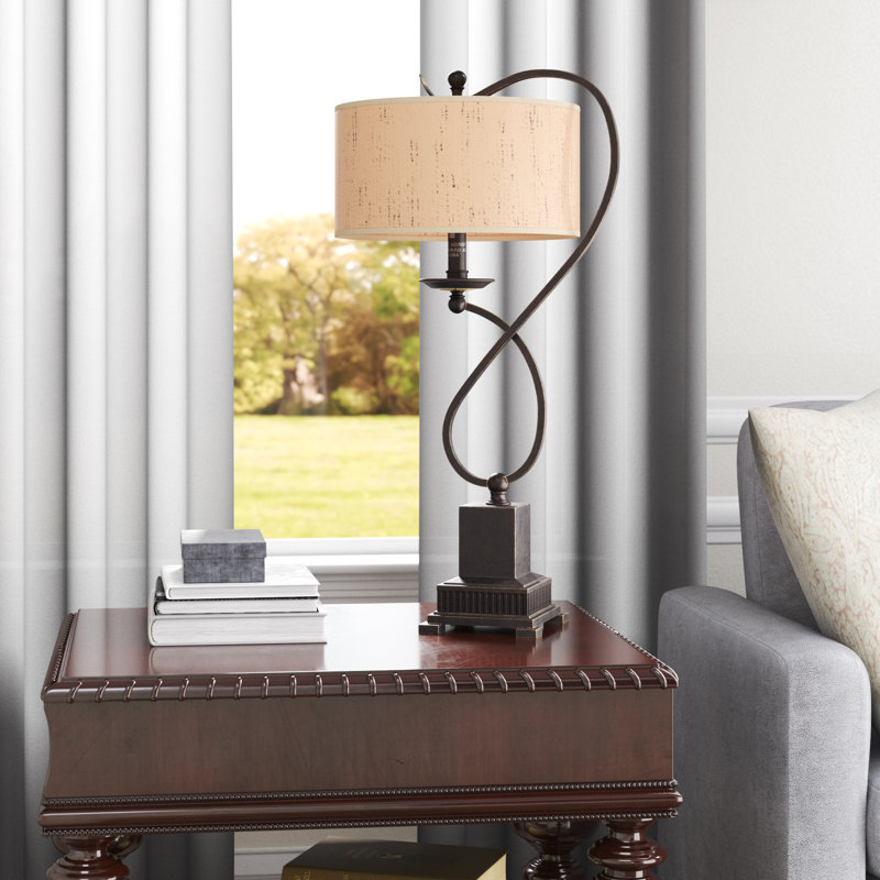 Lampe de table en bronze 27 po Surrey