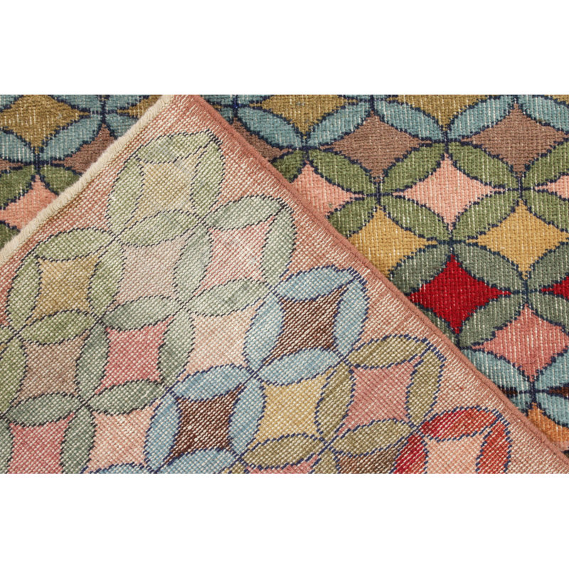 Pasha Wool Geometric Area Rug