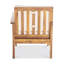 FAUTEUIL droit PERLA, crème-370055036
