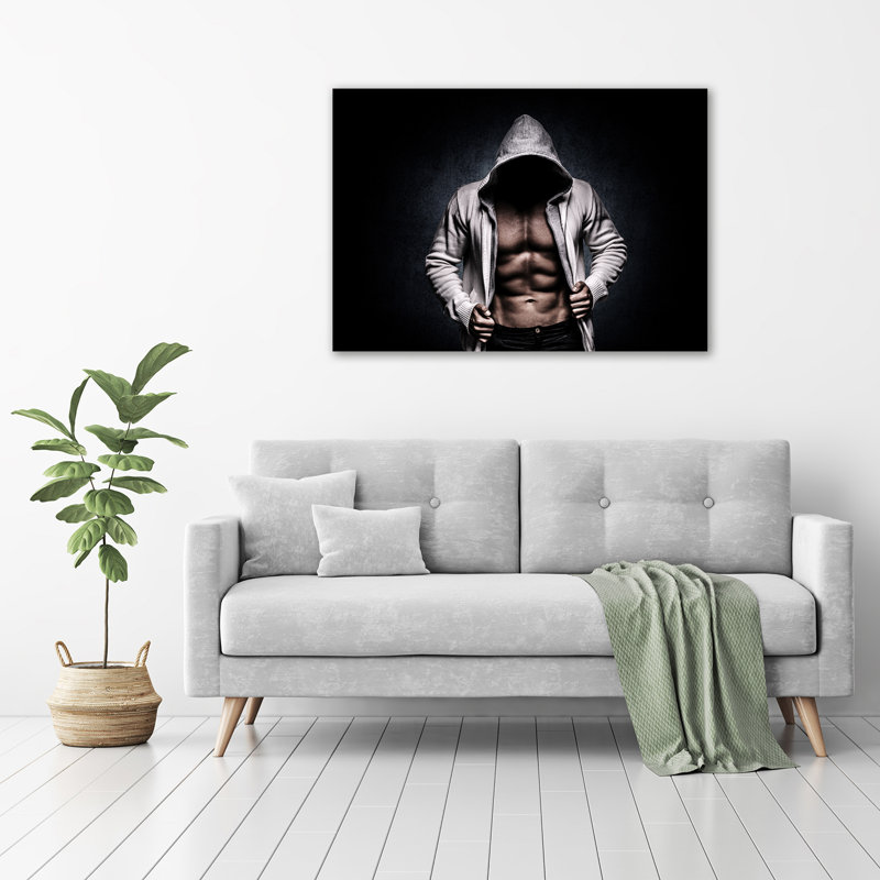 Muscle Building - Wrapped Canvas Print