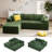 105.5 ''Modular Sectional Sofa Couches L-Shape Couch 3 Seat Modular Sofa Memory Foam Sectional Couches For Living Room-2108678036-2088071507