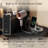 Vanity Table With 3-color Adjustable Lighting, Attached Nightstand, Multi Power Outlets & Large Storage, 3 Colors Available-1610828305