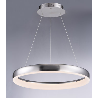 Cuomhouse 1 Dimmable LED Wagon Wheel Chandelier