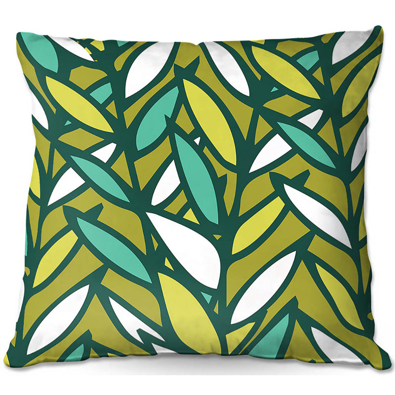 Floral Reversible Throw Pillow, 16" x 16"