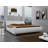 Charilyn Upholstered Profile Sleigh Bed with Faux Leather Headboard,No Box Spring Needed-1130189232-1130189233
