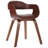Hozell Faux Leather Upholstered Armchair-1747185657-1747185655