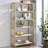 Cleo 62.37"H 5-Shelf Etagere Bookcase