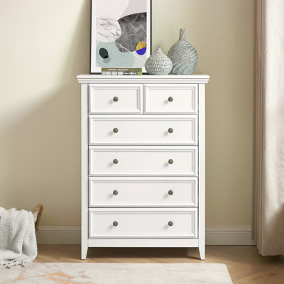 Commode moderne à 6 tiroirs, commode à tiroirs et rangement pour vêtements, armoire de rangement pour le salon