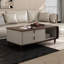 Table basse moderne simple en bois massif